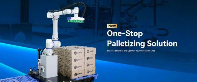DOBOT führt neue schlüsselfertige Palettierlösung zur Steigerung der Produktionseffizienz ein