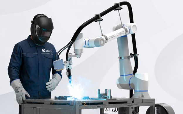 Mehr Flexibilität beim Cobot-Schweißen mit 6D Touch & TAST