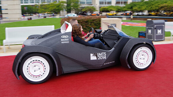 3d printed car